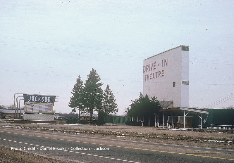 Jackson Drive-In Theatre - Photo From Daniel Brooks Collection (newer photo)